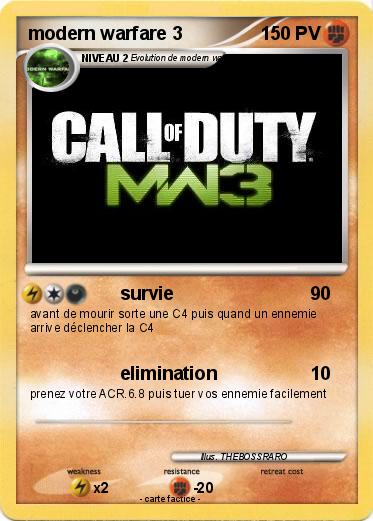 Pokemon modern warfare 3