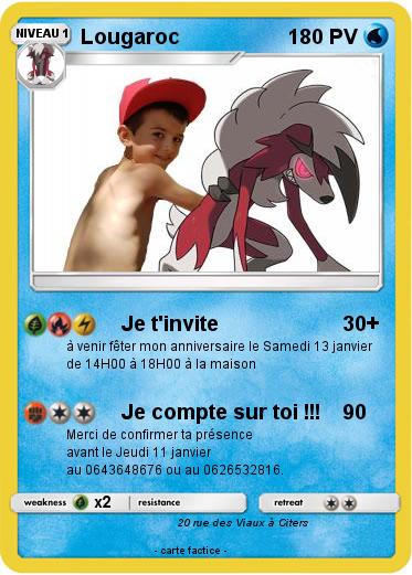 Pokemon Lougaroc