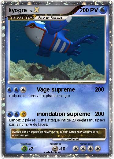 Pokemon kyogre