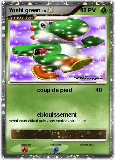 Pokemon Yoshi green