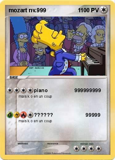 Pokemon mozart nv.999                    1