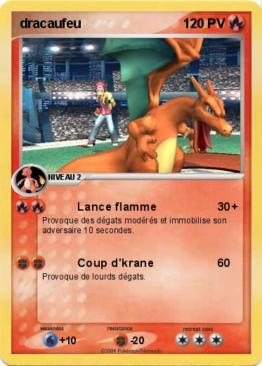 Pokemon dracaufeu