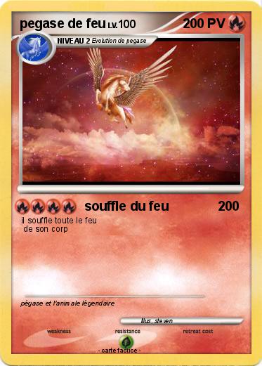 Pokemon pegase de feu