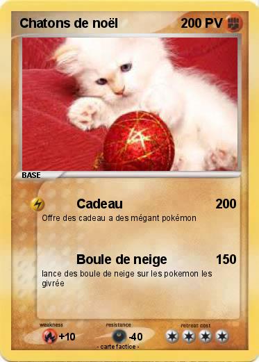 Pokemon Chatons de noël