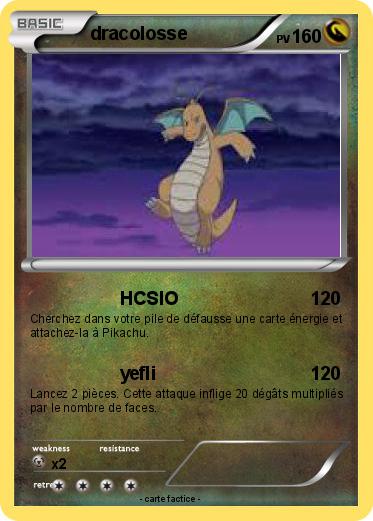 Pokemon dracolosse
