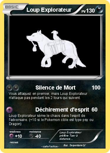 Pokemon Loup Explorateur