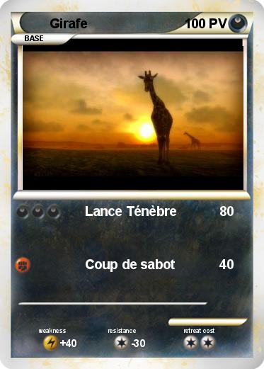 Pokemon Girafe