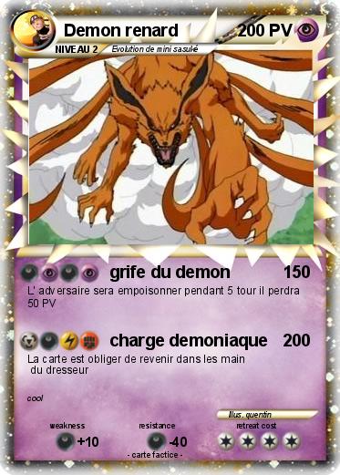 Pokemon Demon renard