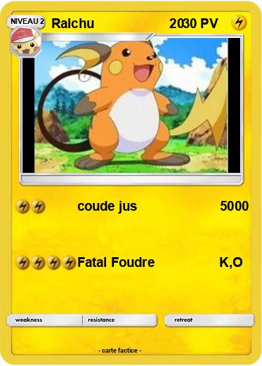 Pokemon RaIchu                     20