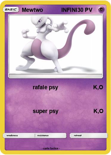 Pokemon Mewtwo            INFINI
