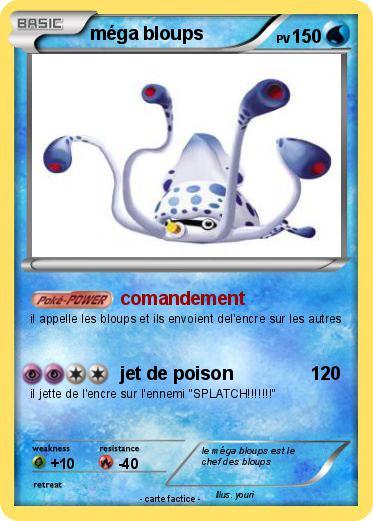 Pokemon méga bloups
