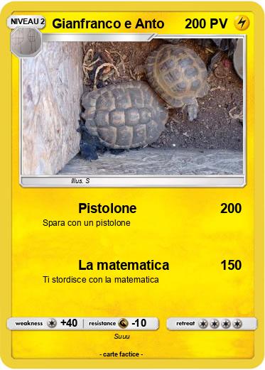 Pokemon Gianfranco e Anto