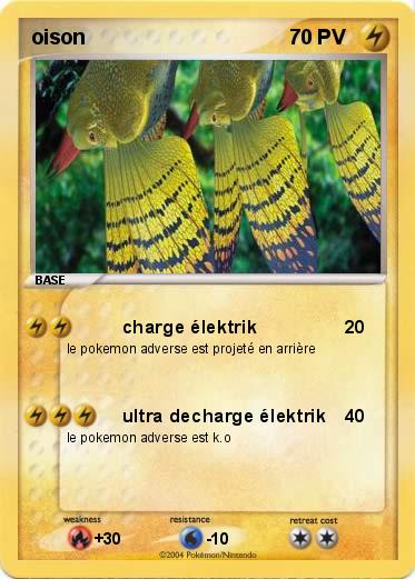 Pokemon oison