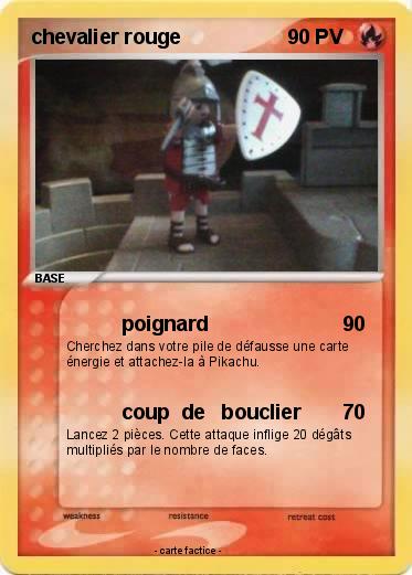 Pokemon chevalier rouge