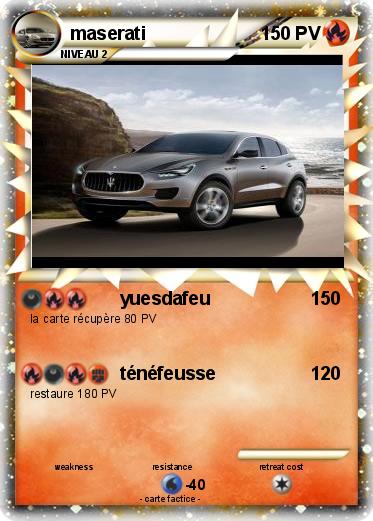 Pokemon maserati
