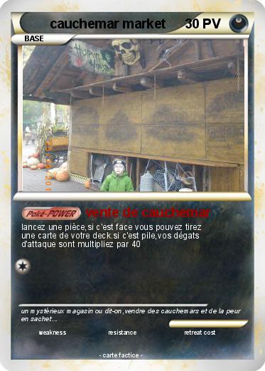 Pokemon cauchemar market