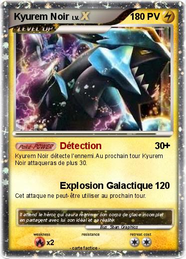 Pokemon Kyurem Noir