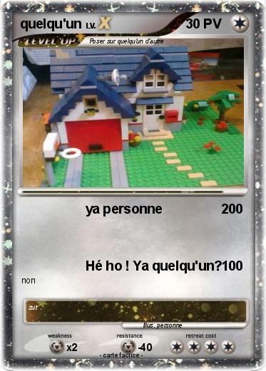 Pokemon quelqu'un