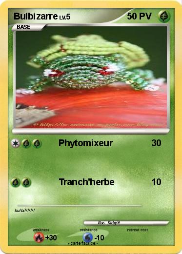 Pokemon Bulbizarre