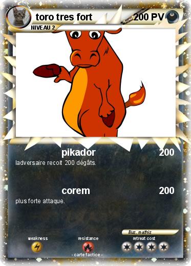 Pokemon toro tres fort