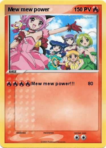 Pokemon Mew mew power