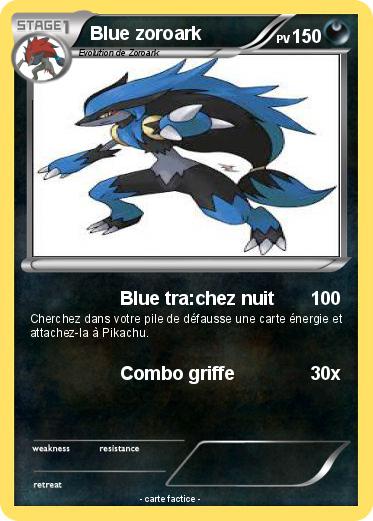 Pokemon Blue zoroark