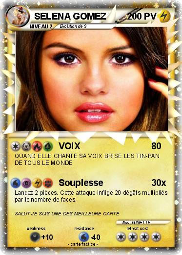 Pokemon SELENA GOMEZ