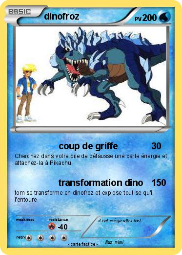 Pokemon dinofroz