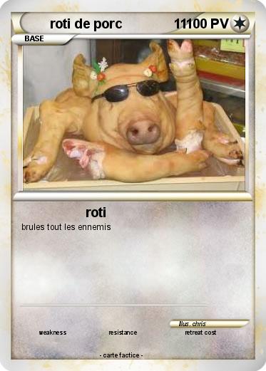 Pokemon roti de porc              11