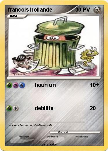Pokemon francois hollande