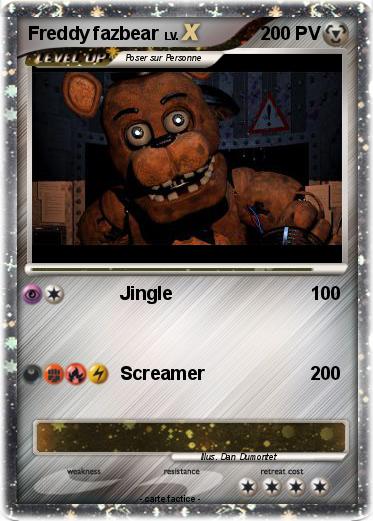 Pokemon Freddy fazbear