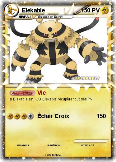 Pokemon Elekable