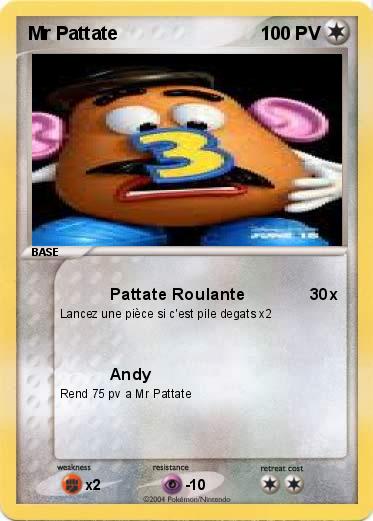 Pokemon Mr Pattate