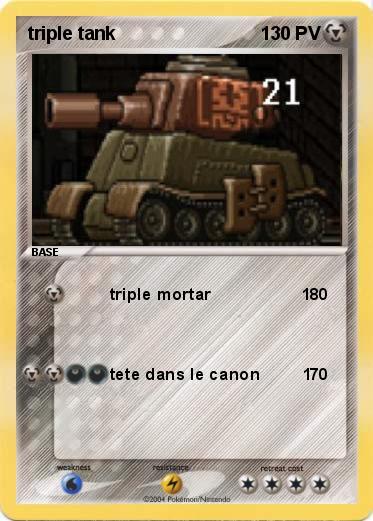 Pokemon triple tank