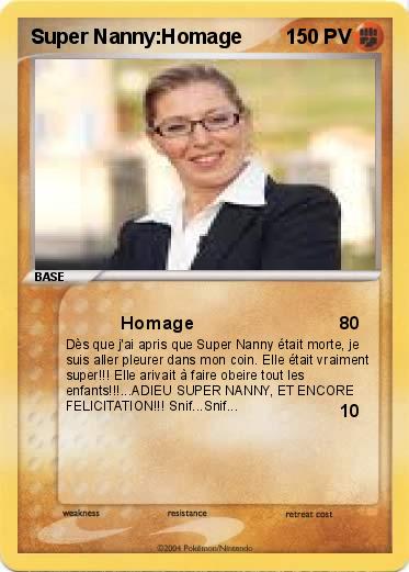 Pokemon Super Nanny:Homage