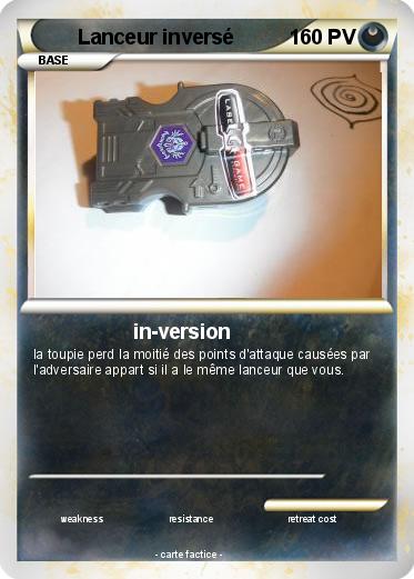 Pokemon Lanceur inversé