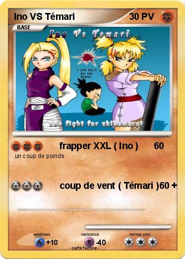 Pokemon Ino VS Témari
