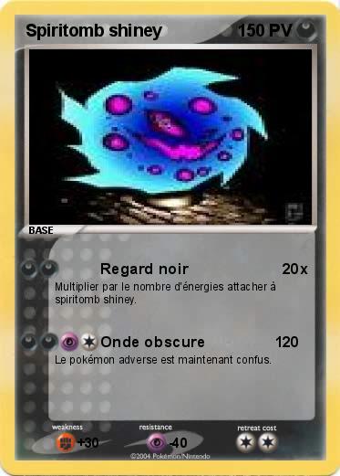 Pokemon Spiritomb shiney