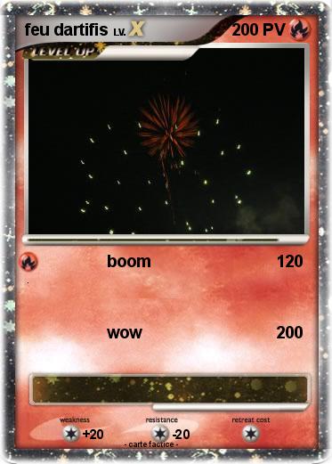 Pokemon feu dartifis