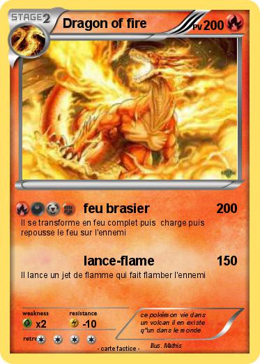 Pokemon Dragon of fire