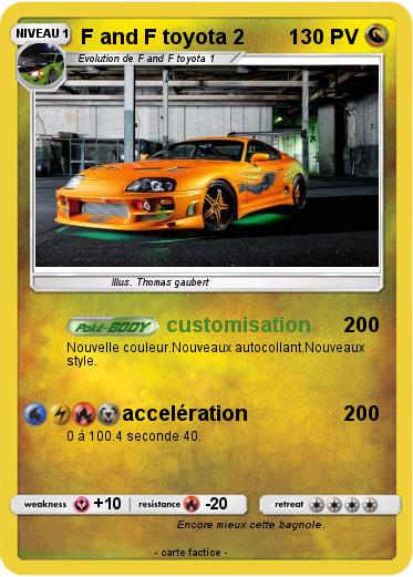 Pokemon F and F toyota 2