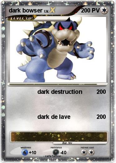 Pokemon dark bowser