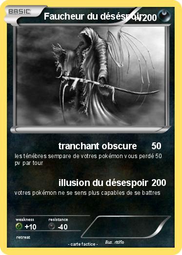 Pokemon Faucheur du déséspoir