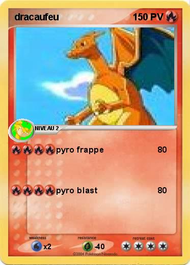 Pokemon dracaufeu