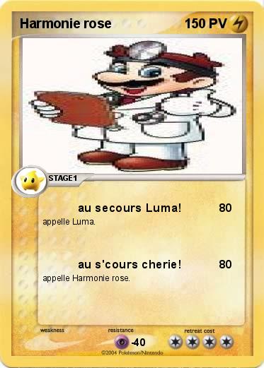 Pokemon Harmonie rose