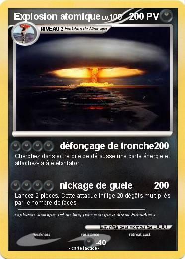 Pokemon Explosion atomique