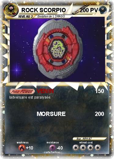 Pokemon ROCK SCORPIO