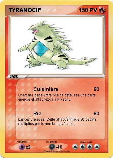 Pokemon TYRANOCIF