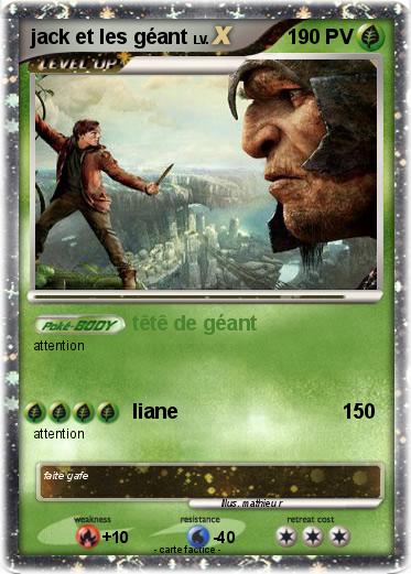 Pokemon jack et les géant