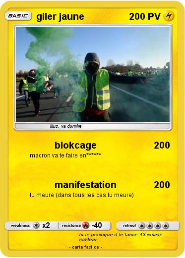 Pokemon giler jaune